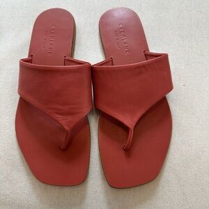 Everlane Red Day Sandal Size 5 NWOT
